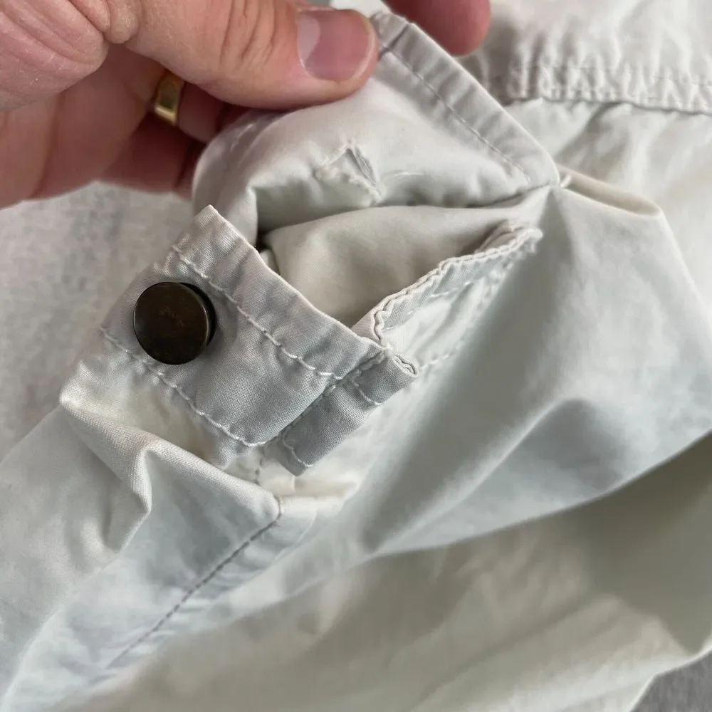 Polo Jeans Ralph Lauren Military Paratrooper Cargo‎ Pants Men 38x31 Ivory 2060A